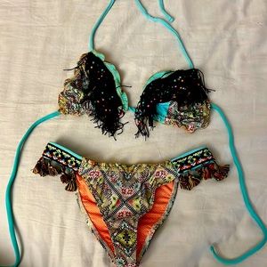 Bikini Set. Small. Used. Made in Colombia